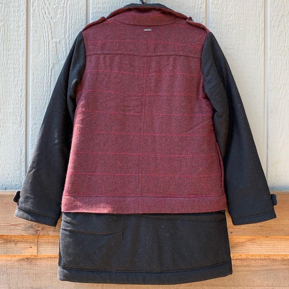 Prana convertible quilted wool Caprise jacket - Picture 8 of 16